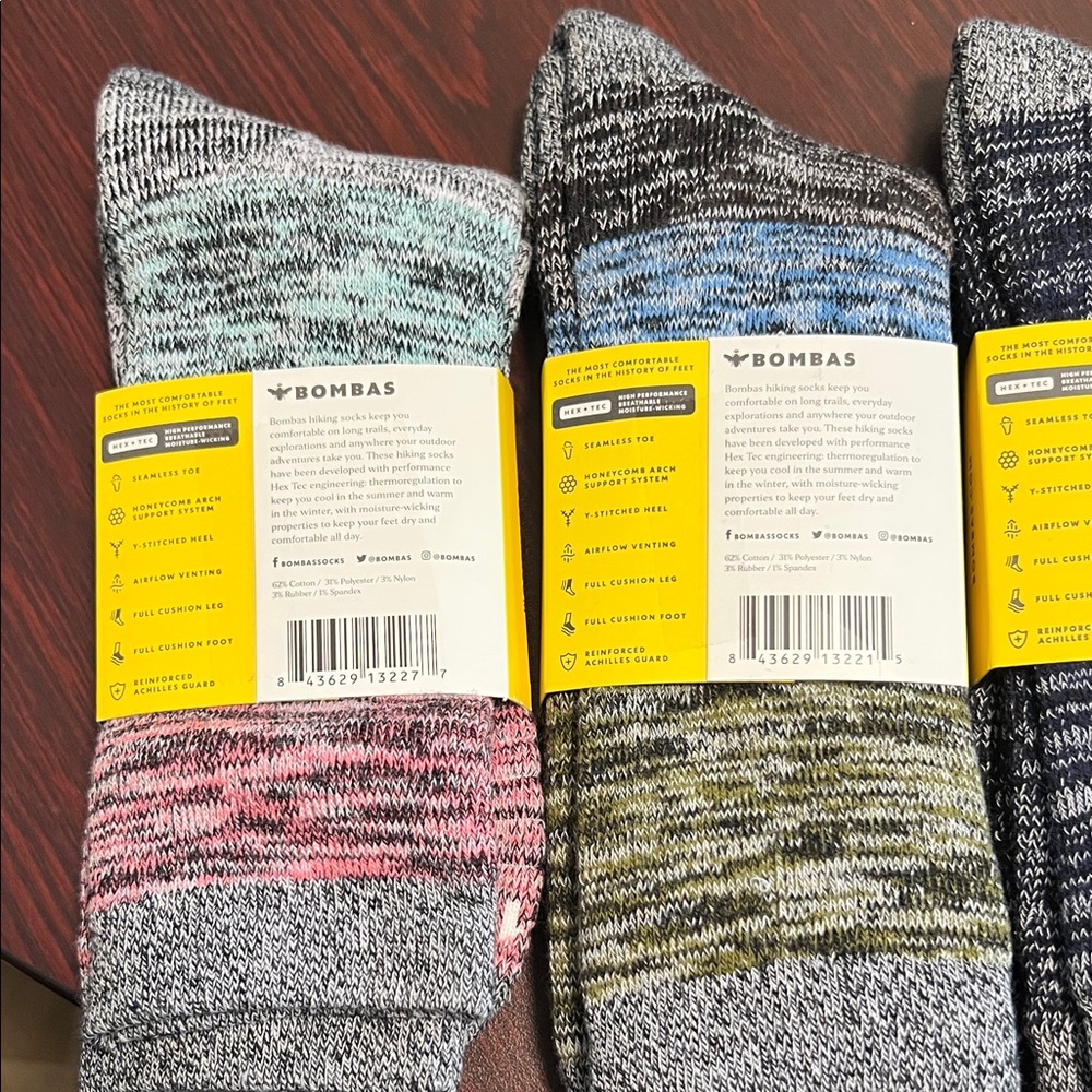 Bombas Hiking Socks - Picture 2 of 4